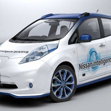 The hardware additions to the Leaf Piloted Drive prototype are designed to be easily integrated into Nissan's full range of vehicles.
