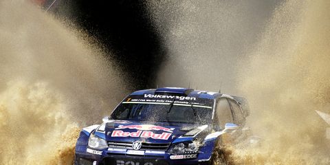 Sebastien Ogier clinched the World Rally Championship title on Sunday in Australia.