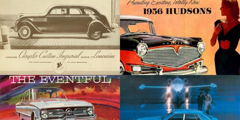 A small sampling of some of the stuff on the Old Car Brochures website.