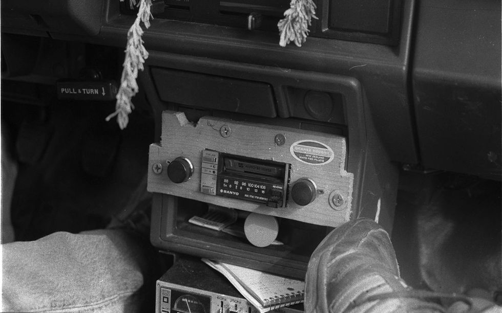 New cassette decks were still priced out of reach of your typical mid-90s slacker, so we rigged up this swap-meet system.