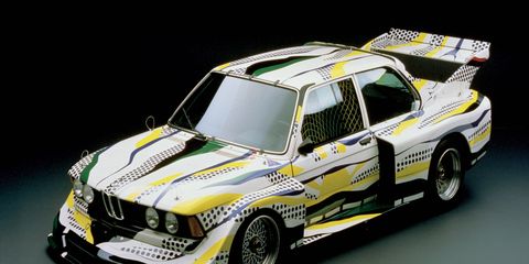 Roy Lichtenstein designed the third vehicle in the BMW Art Car Collection
