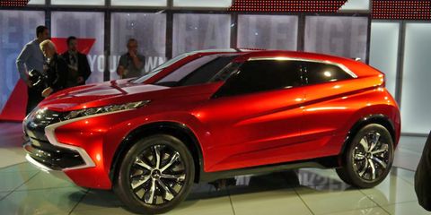 In 2014, Mitsubishi previewed a future SUV in the form of the XR-PHEV concept.