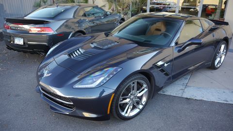 The 2015 Callaway SC627 Corvette and Camaro Z/28 SC652 together at last.