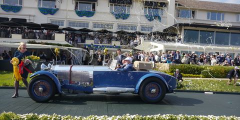 Bruce McCaw's perfectly restored 1929 Mercedes wins Pebble