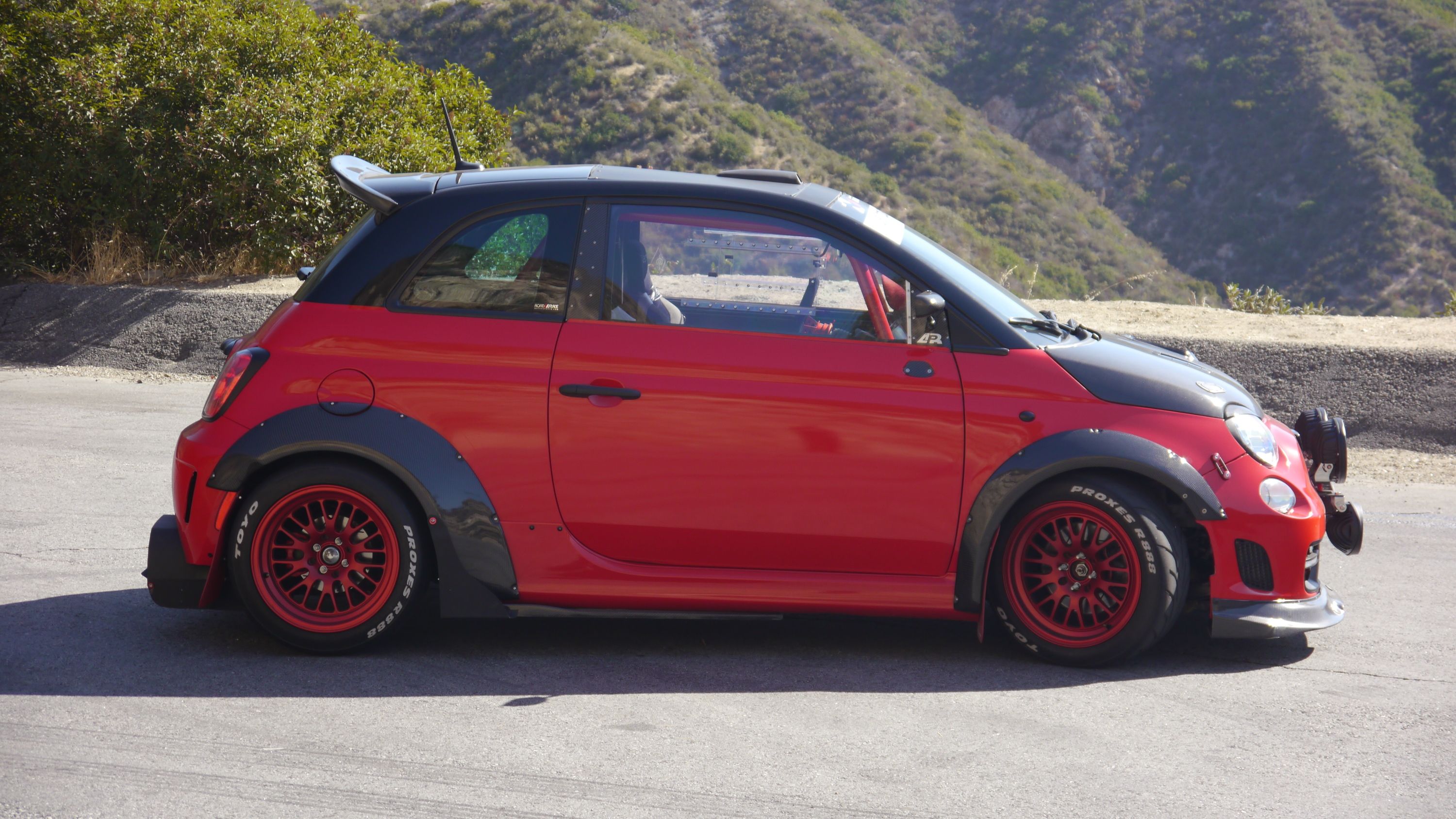 abarth fender flares