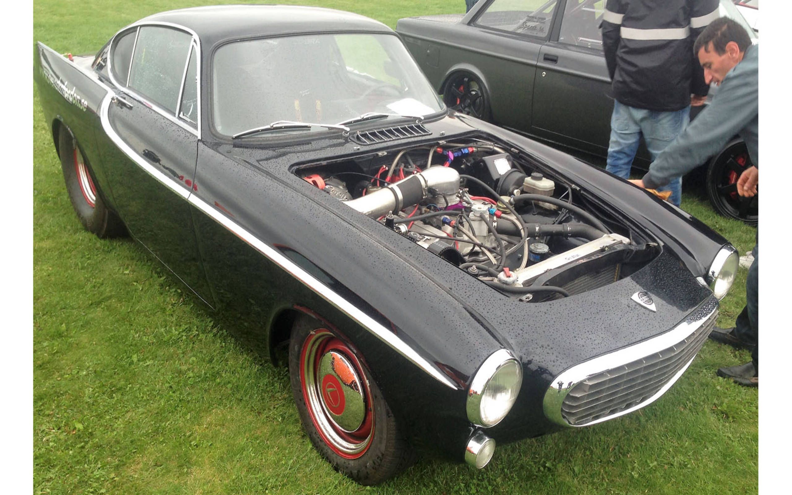 Because The World Needs An 8 Second Volvo P1800 Drag Racer