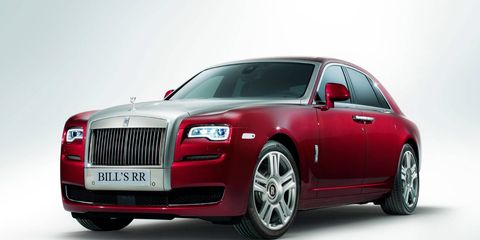 We're not sure if this is the exact Rolls-Royce Ghost being recalled, but it definitely looks similar.