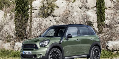 The Mini Countryman was the only small car to achieve a "Good" score on the small overlap test.