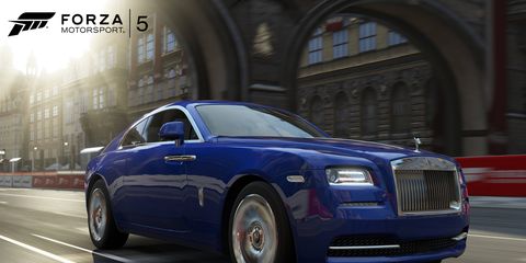 Rolls-Royce's first video game appearance comes in the form of the Wraith.