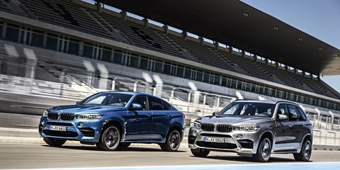 The X5M and X6M go on sale next spring.