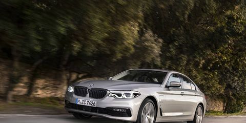 The 2018 BMW 530e iPerformance comes with a 2.0-liter turbocharged I4 with an integrated electric motor making 248 hp.