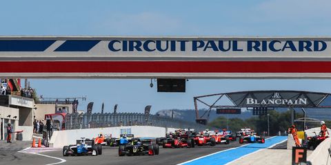 Formula V8 3.5 series at Circuit Paul Ricard, where F1 is rumored to return in 2018.