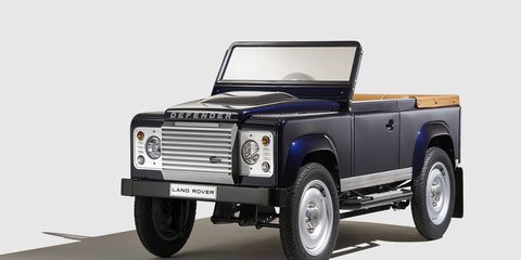 The Land Rover Defender pedal car will retail for the equivalent of at least a couple of used Land Rovers from not that long ago.