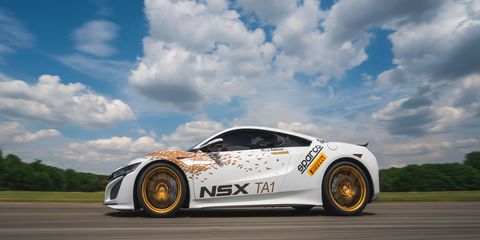 The 100th anniversary of Pikes Peak has inspired Acura to come out in force, fielding three NSXs this time around.