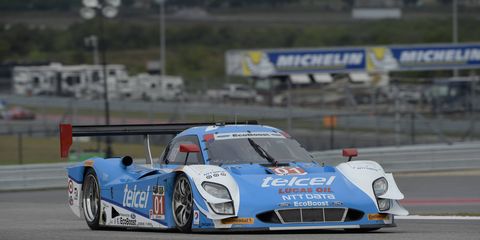 Scott Pruett and Memo Rojas completed the 2 hour, 45-minute race at Circuit of the Americas on just two pit stops Saturday.