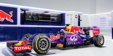 Red Bull Racing unveiled its 2015 Formula One race livery on Twitter.