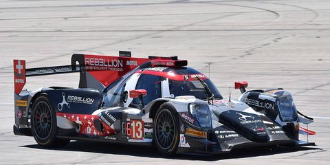 Neel Jani, driving the No. 13 Rebellion Racing Gibson-powered ORECA P2 posted a lap of 1 minute, 48.178 seconds at Sebring Friday.