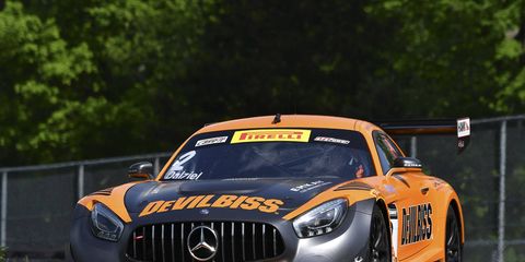 The Mercedes team of Ryan Dalziel of Scotland and Canadian Daniel Morad were dominant at VIR Sunday.
