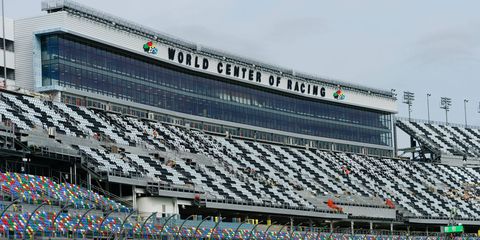 Daytona International Speedway proved to be fertile ground for one thief.