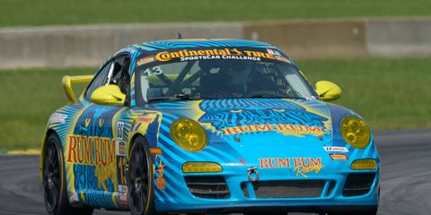 Porsche and Rum Bum Racing were not to be denied a win at VIR on Saturday.