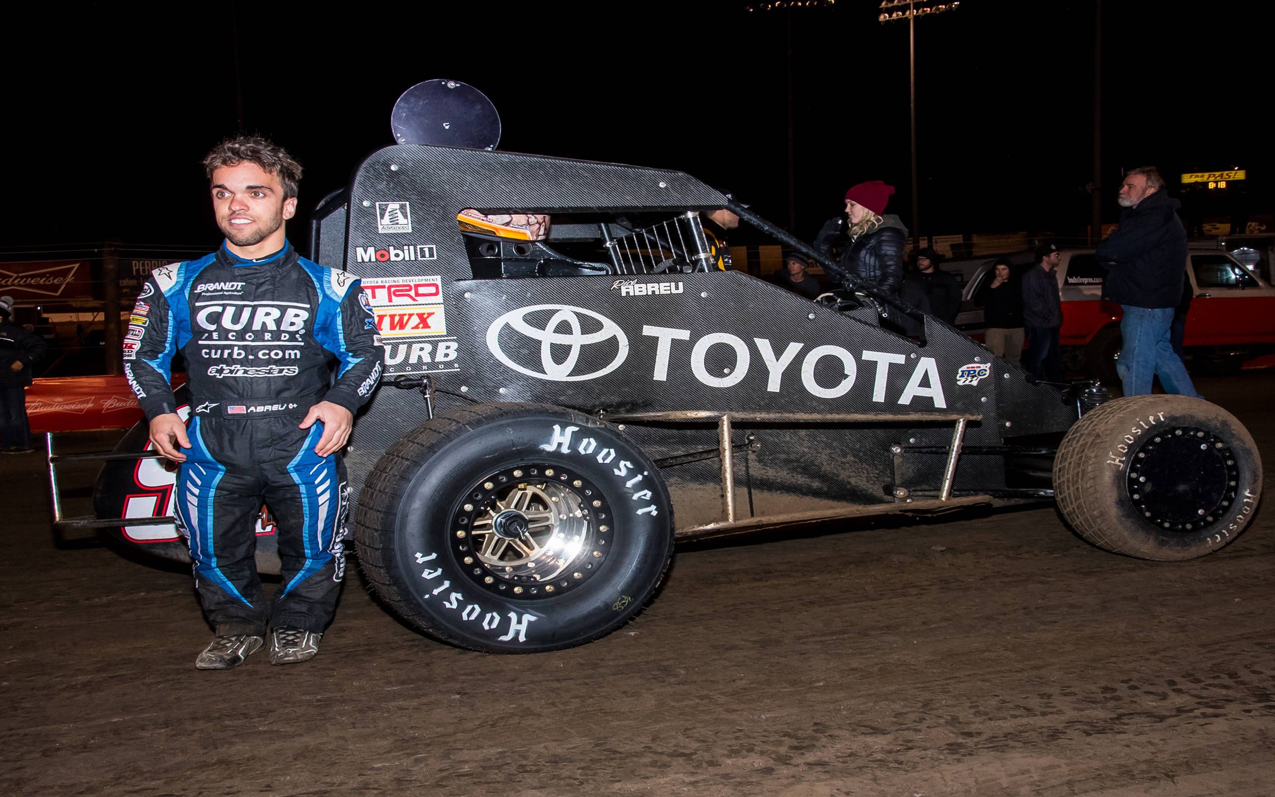 NASCAR hopeful Rico Abreu proving to be a worthy dirt-track racer