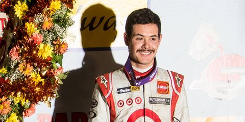 Kyle Larson’s Mustache: will it help or hinder his chances for The Chase? And more important: what will be its aerodynamic effect, downforce, lift, or drag? America demands answers.