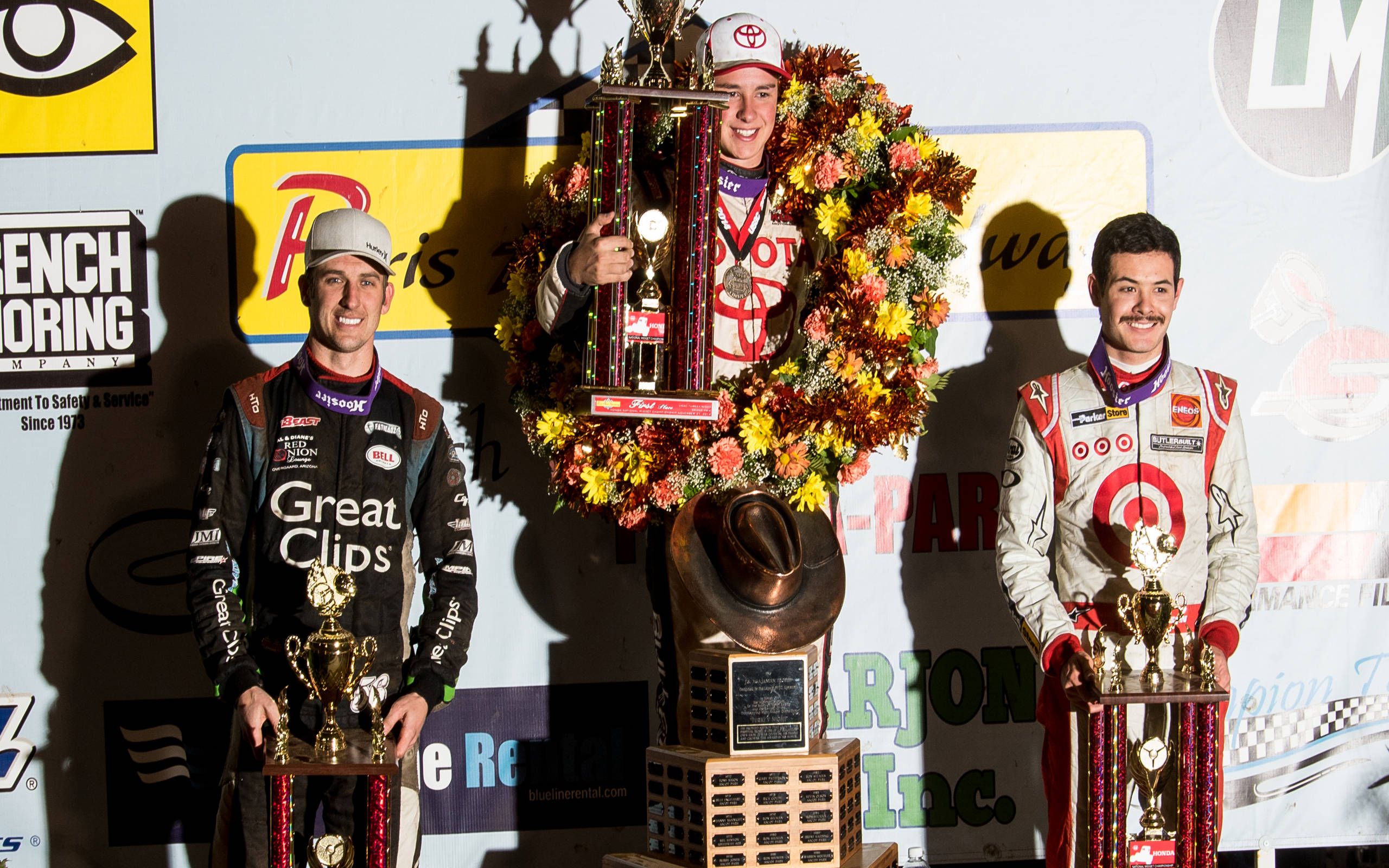 Christopher Bell wins 74th Turkey Night Grand Prix midget racing event