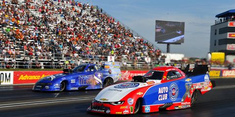 Beckman beat Robert Hight with a 3.952-second elapsed time at 324.67 mph.