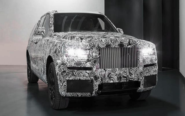 Rolls Royce Cullinan SUV unveiled