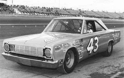 richard petty took a 1966 plymouth belvedere on one incredible ride in 1967