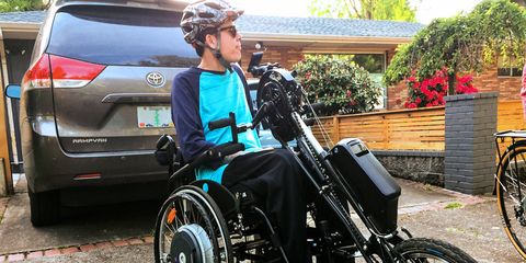 Riley Poor uses his wheelchair-accessible Toyota Sienna to help him live a life just as full as before his accident.