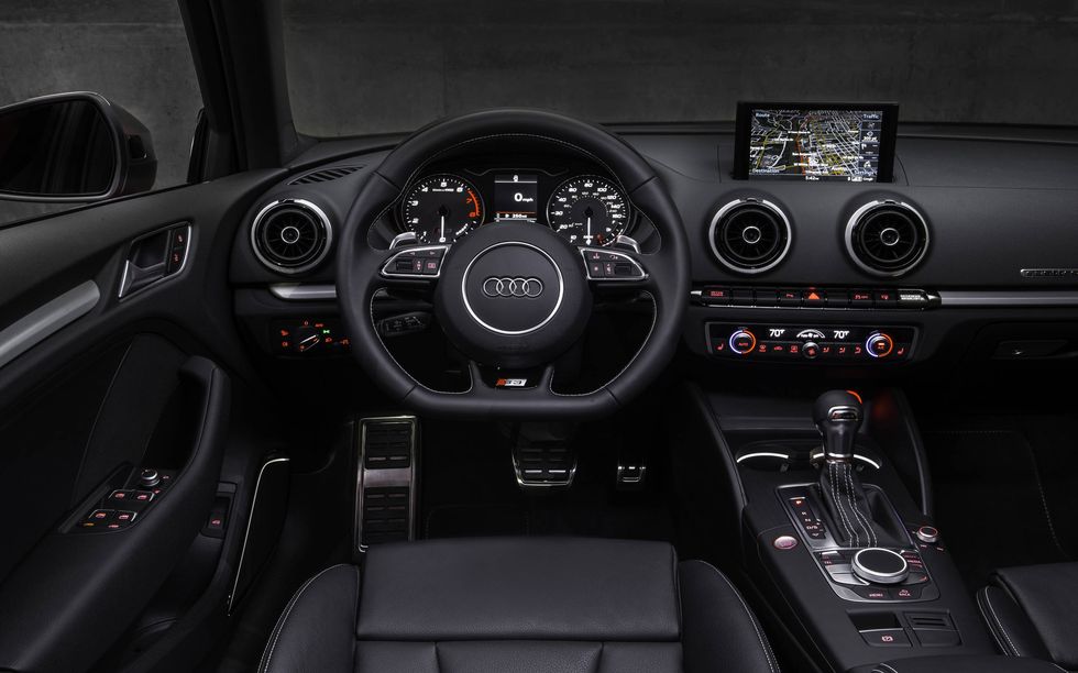 Audi's attention to interior details is once again on display in the S3's clean, simple and sporty cockpit.