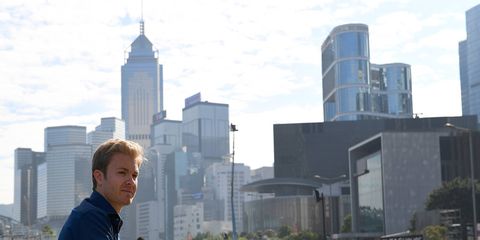 Nico Rosberg is in Hong Kong this weekend for the opening rounds of the 2017-2018 Formula E season.