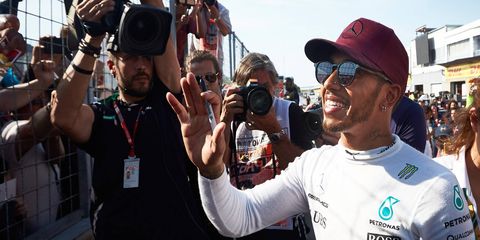 Lewis Hamilton comes to Azerbaijan with momentum as he tries to make up a 12-point gap in the championship standings.