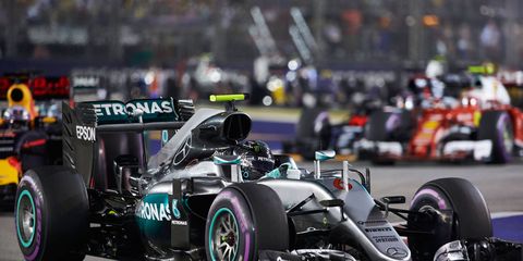 The Formula 1 sale to Liberty Media has yet to be approved by the European Commission.