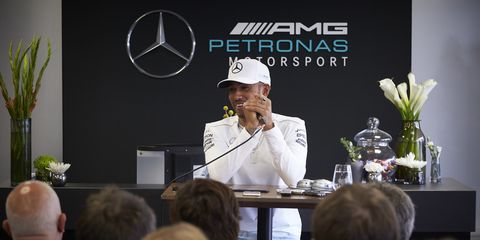 Don't expect Lewis Hamilton to quit his job at Mercedes to jump to rival Ferrari or join ex-teammate Nico Rosberg in early retirement.