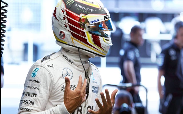 After back-to-back victories, defending Formula One champion Lewis Hamilton finished fifth in the European Grand Prix at Baku.