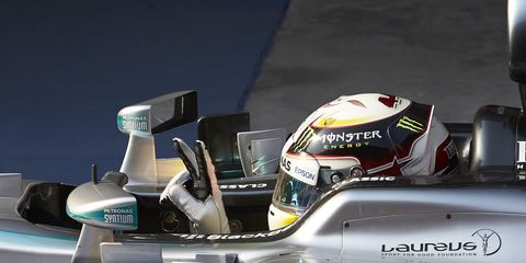 Lewis Hamilton said he is not the winner of the Laureus World Sports Award.