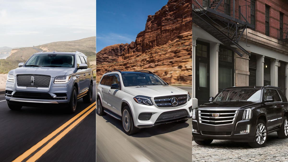 Battle of the bigs: Lincoln Navigator vs. Cadillac Escalade vs ...