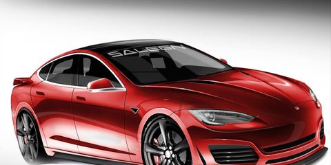 The Saleen Foursixteen concept will be shown to the public on Saturday, August 17.