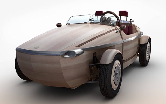 Setsuna de Toyota, une voiture électrique en bois contre l'obsolescence