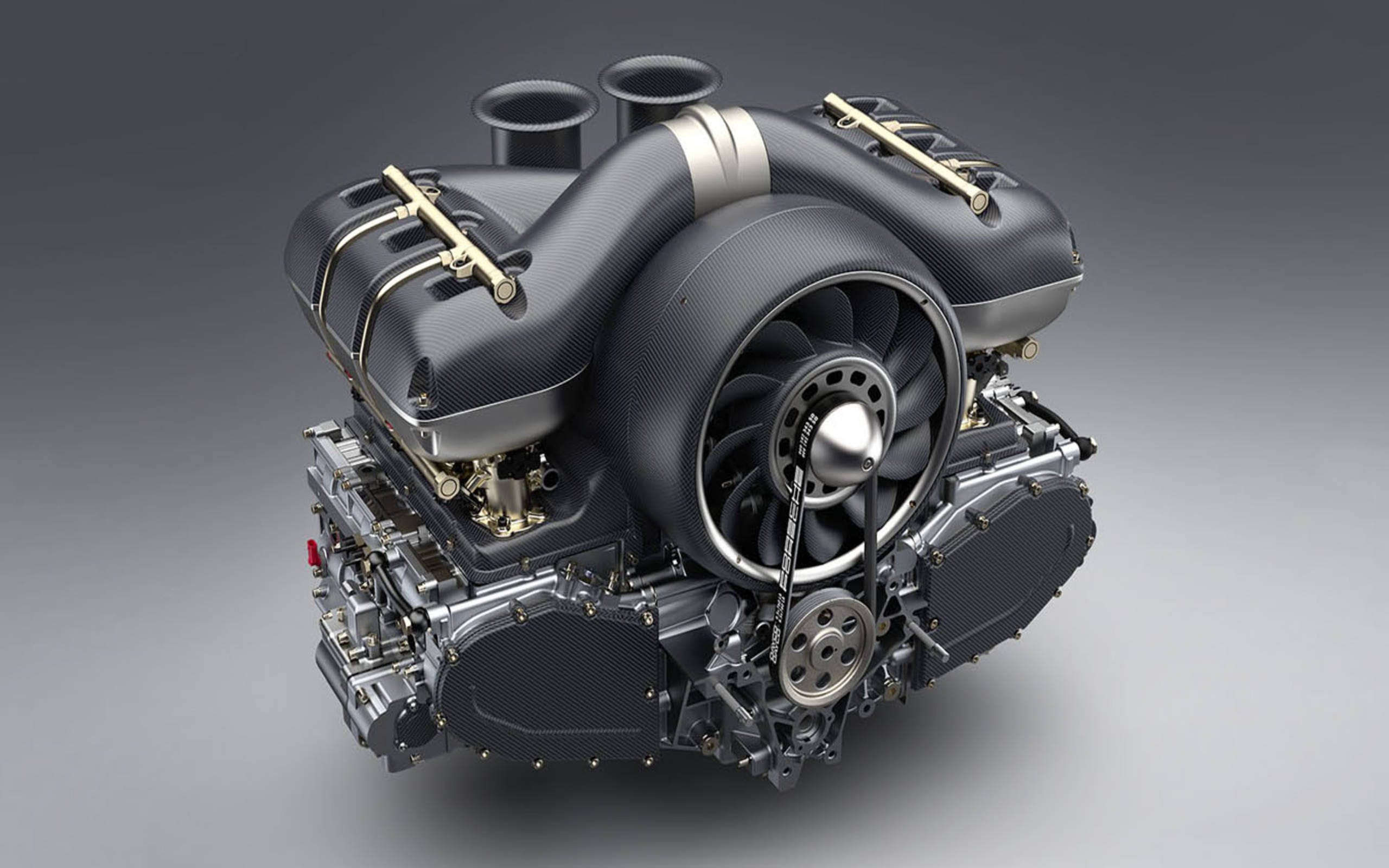 Porsche 964 Turbo Engine