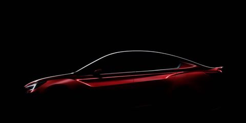 This teaser of the 2017 Subaru Impreza Sedan Concept doesn't show much more than the silhouette of the future Subaru, but we can imagine that it shares much of its design with the hatchback that debuted at the Tokyo motor show.