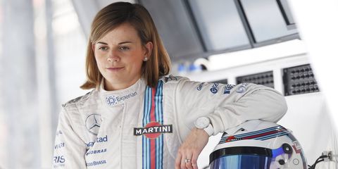 Susie Wolff had a racing career in F3 and DTM prior to meeting husband Toto.