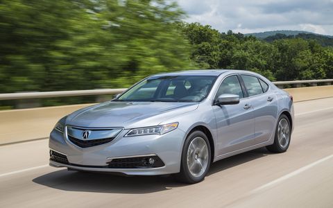 On the road, the TLX is as quiet as promised.
