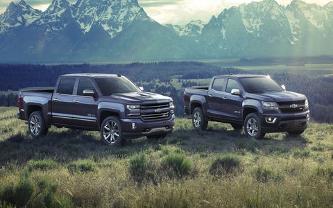 Chevrolet celebrates 100 years of trucks with specially badged 2018 Chevy Silverado and Colorado trucks.