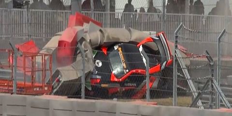 Tim Bell was involved in an awful wreck last month when his brakes failed at Circuit of the Americas