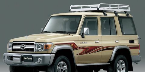 The Land Cruiser 70 has been updated inside and out over the years.