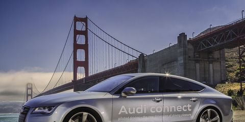Audi says it has conducted thousands of miles of self-driving car research already in Europe and various U.S. states where testing is currently permitted.
