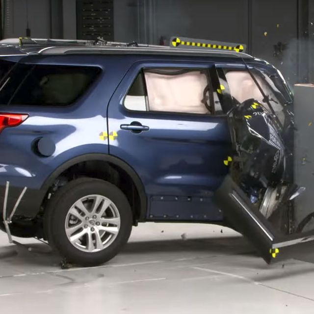 The 2018 Jeep Grand Cherokee and 2018 Ford Explorer both rated poor in the Insurance Institute for Highway Safety's latest passenger-side small overlap front crash tests.